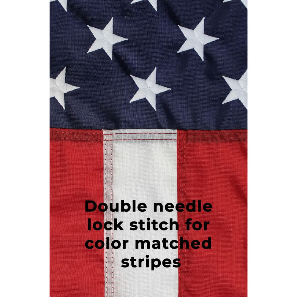 2.5x4 Ft American Flag Heavy Duty Outdoor Nylon 100% Made in USA ...