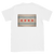 white t-shirt with Chicago flag vintage 