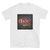 white t-shirt with land of the free USA print